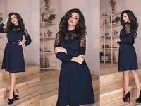 Платье Мод 488 Цена: 610 грн. Размер:42-44,44-46 Ткань: костюмка арман