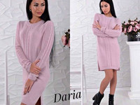 Платье. Турция !!! Вязка - 50 % шерсть , 50 % акрил. Цвета - бежевый ,