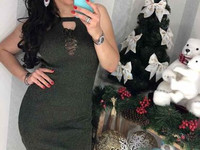 НОВОГОДНЕЕ ПРЕДЛОЖЕНИЕ ЭФФЕКТНОЕ ОБЛЕГАЮЩЕЕ ПЛАТЬЕ ИЗ ТОНКОГО «ДЫШАЩЕГ