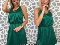 В255 Сарафан ткань гуччи атлас с-м 440грн.