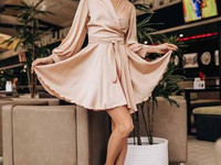 Платье «Stileo шелк « 550грн. Размер 42-46 Ткань шелк Цвет серый , син