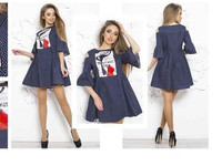 Платье-туника «Юта» A3 Цена: 630.00 грн. Размер: XL Описание: ЦВЕТ - С