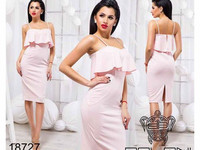 Мод. 921\мш Коктельное платье Ткань: Мисс Мария Декор: потайная зм