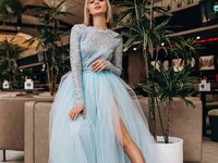 Шикарное платье -двойка “CLASNA” 1640 грн. Размер 42 и 44 Верх боди с