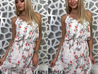 В255 Сарафан ткань гуччи софт с-м 440 грн.