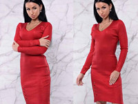 Платье. Турция!!! Мелкая машинная вязка, сверху покрыта мерцающим напы