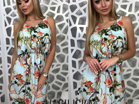В255 Сарафан ткань гуччи софт с-м 440 грн.
