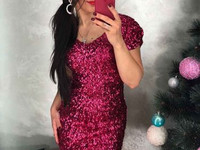 480грн НАРЯДЫ К НОВОГОДНИМ ТОРЖЕСТВАМ ШИКАРНОЕ ПЛАТЬЕ ИЗ ВОСХИТИТЕЛЬНО