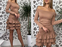 В395 Платье ткань трикотаж с-м 495 грн.