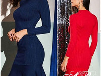 Платье (Фабричный Китай) без пояса! качество люкс ткань плотная машинн