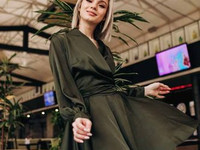 Платье «Stileo шелк « 550 грн. Размер 42-46 Ткань шелк Цвет серый , си