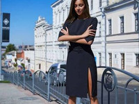 Платье «Italy “ 650 грн. Размер 42,44,46 Ткань креп диагональ Цвет чёр