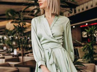 Платье «Stileo шелк « 550грн. Размер 42-46 Ткань шелк Цвет серый , син