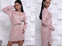 Платье в стиле оверсайз . Турция !!!! Тонкая вязка - 50% коттон, 50% а