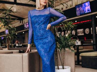 Шикарное платье «Casual” 1040 грн. Ткань дорогое кружево ,чехол под пл