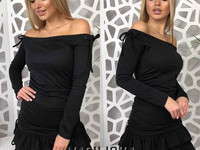 В395 Платье ткань трикотаж с-м 495 грн.