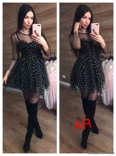 Платье ( Фабричный Китай ) Люкс качество Размер 42/46  .  Цена: 530 гр