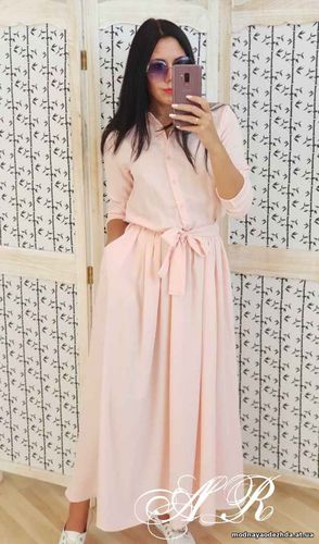 Платье (Фабричный Китай) качество люкс ткань шелковистый коттон размер Платье (Фабричный Китай) качество люкс ткань шелковистый коттон размер