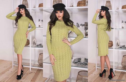 Платье Мод 473 Цена: 690 грн. Размер:42-46 Ткань: машинная вязка Дина: