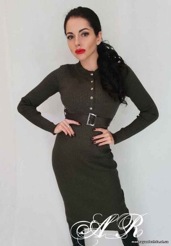 Платье (Фабричный Китай) ткань трикотаж рубчик люрикс размер универсал Платье (Фабричный Китай) ткань трикотаж рубчик люрикс размер универсал