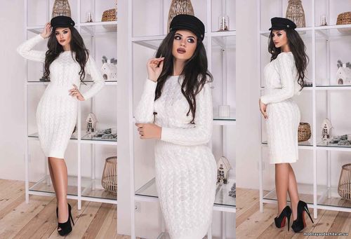 Платье Мод 473 Цена: 690 грн. Размер:42-46 Ткань: машинная вязка Дина: