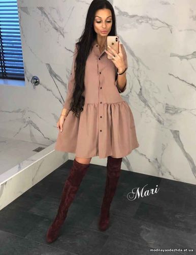 Платье Цена 540 грн. Ткань костюмная Размер 42-44 Цвет : темно серый ,