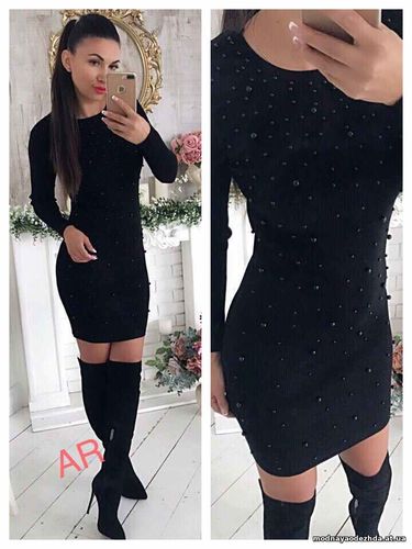 Платье фабричный Китай Качество люкс ! Размер 42/46 Ткань машинная свя