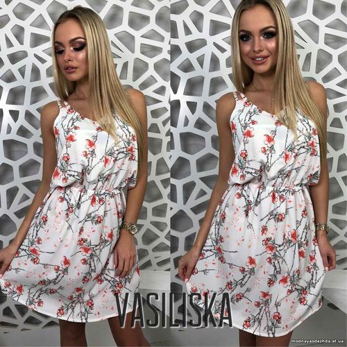 В255 Сарафан ткань гуччи софт с-м 440 грн.