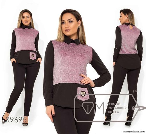 Модель №Х9694  Цена:740 грн. Размеры: 48, 50, 52, 54 Ткань: трикотаж л