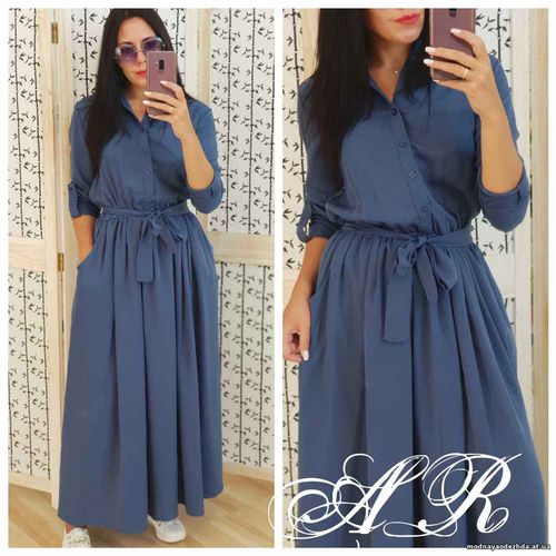 Платье (Фабричный Китай) качество люкс ткань шелковистый коттон размер Платье (Фабричный Китай) качество люкс ткань шелковистый коттон размер