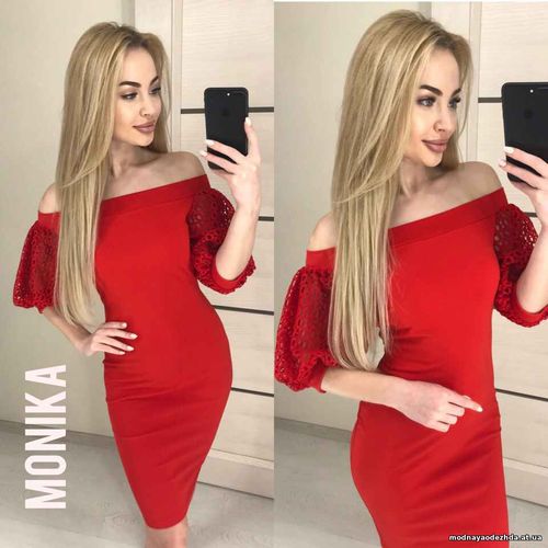 Платье  Модель 7043 \мп Ткань : костюмка . .  Размеры : см - мл .