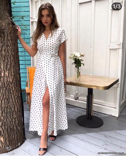 Платье на запах 499 грн. Размеры:42-44 Ткань креп шифон