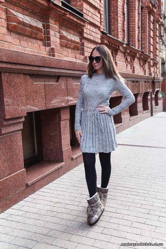 Вязаное платье Тёплое, комфортное, уютное и очень красивое Размер унив