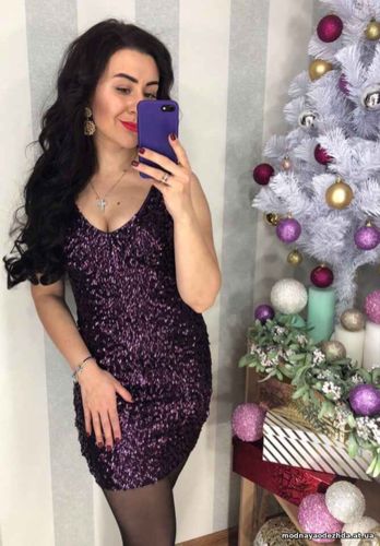 ПРАЗДНИЧНАЯ КОЛЛЕКЦИЯ ЯРКОЕ , СТИЛЬНОЕ И НАРЯДНОЕ ПЛАТЬЕ ИЗ ЭФФЕКТНОЙ