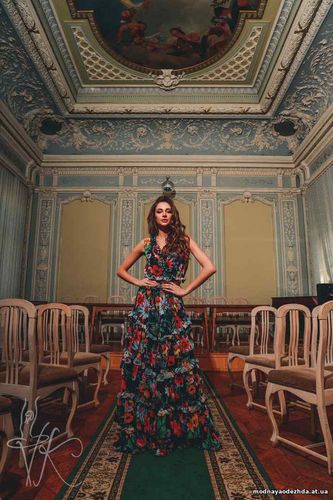 Платье Мод.: Н-504 Размер: 42-46 . Восхитительная новиночка из эксклюз