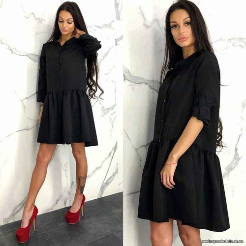 Платье Цена 540 грн. Ткань костюмная Размер 42-44 Цвет : темно серый ,