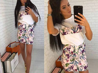 Костюм(футболка+юбка) 560 грн. Ткань-Креп костюмка люкс Размеры: с и м