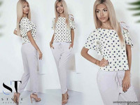 костюм модель: 8583\ее р-ры: 36,38,40,42 ткань: супер-софт(блуза),