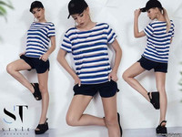 Костюм 3251/3051\св Размер универсал 42-46 Длина футболки 58 см Дл