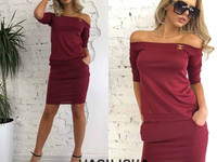 В99 костюм кофта+юбка ткань французский трикотаж размер с-м цена 480.0