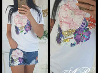 Костюм (Фабричный Китай) качество люкс ткань коттон. рисунок накатка +