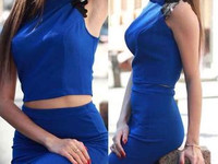 Костюмчик трикотаж со вставками из макраме Размер универсал 430 грн.