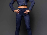 очень красивый костюм "Санторини" . размер с и м сзади на бр