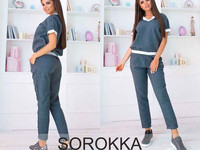 Костюм 560.00 грн. Размеры: 42-44,46-48,50-52,54-56 Ткань : лён-габард