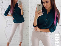 Стильный костюмчик Размер: С и М Ткань: креп-костюмка Цена костюма:  Ц