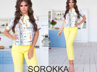 Костюм 2-ка 570.00 грн. Размеры: : 42-44, 44-46 Ткань : софт 4 мод № 3