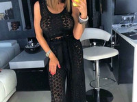 ВЯЗАННЫЙ БРЮЧНЫЙ КОСТЮМ “OYSHA” ажурная Вязка пряжа холодный хлопок (Н