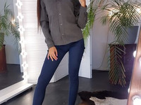 25 Стильный комплект: рубашка + джинсы карго Размер: С и М Ткань: микр