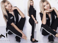 Костюм  Мод 1104 \вп Размеры: 42-44, 44-46  Ткань: костюмная, ламп