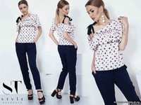 костюм модель: 8583\ее р-ры: 36,38,40,42 ткань: супер-софт(блуза),